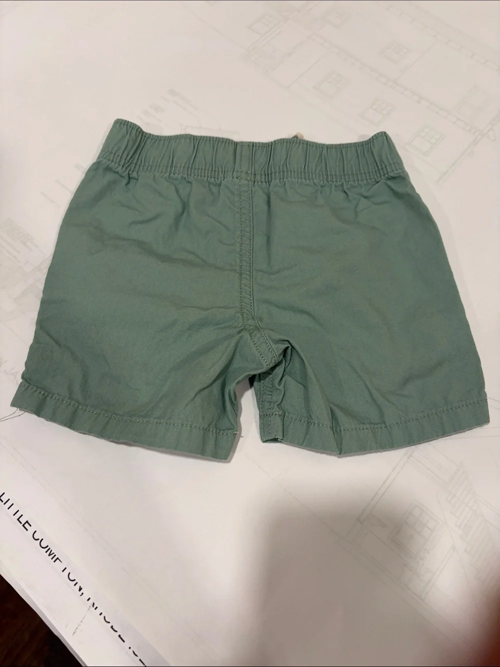 Garanimals Olive Drawstring Cargo Shorts